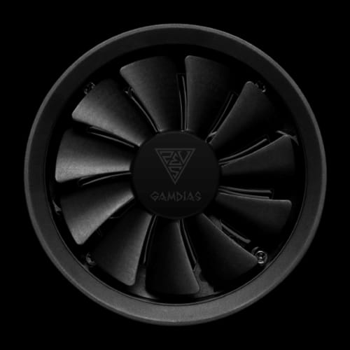 Gamdias Boreas E1L-010 Black RGB 90mm CPU Air Cooler