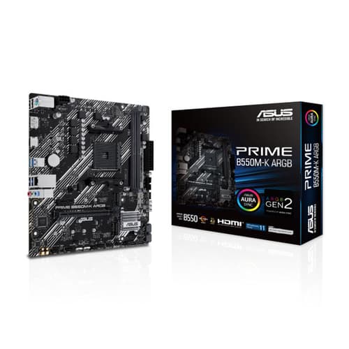Asus Prime B550M-K ARGB M-ATX Motherboard