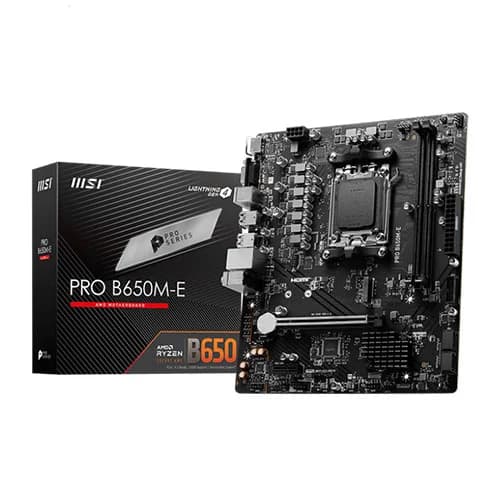 MSI Pro B650M-E M-ATX Motherboard O