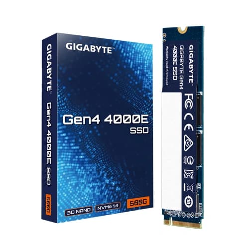 Gigabyte 4000E 500GB NVMe Gen4 SSD