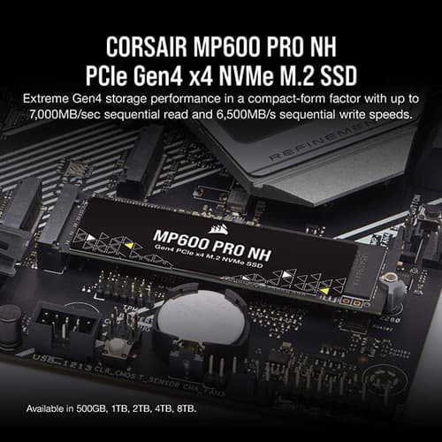 Corsair MP600 PRO NH 2TB M.2 NVMe Gen4 SSD