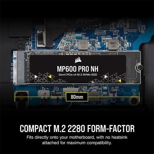 Corsair MP600 PRO NH 2TB M.2 NVMe Gen4 SSD