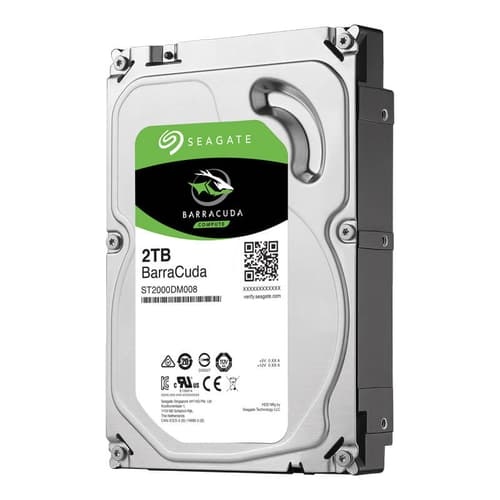 Stock Seagate 2TB Barracuda 7200 RPM