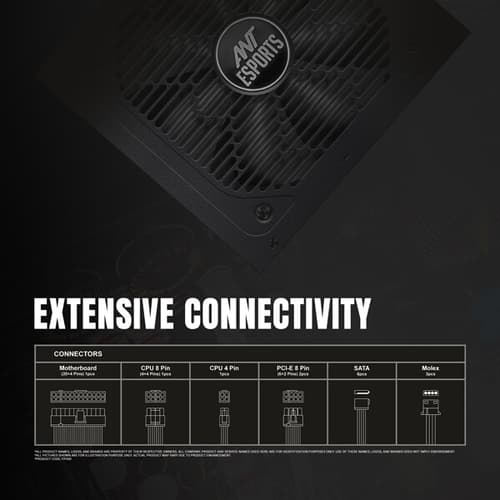 Ant Esports FP650B SMPS - 650 Watt