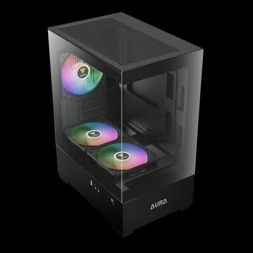 Gamdias Aura GC9M ARGB M-ATX Mini Tower Case