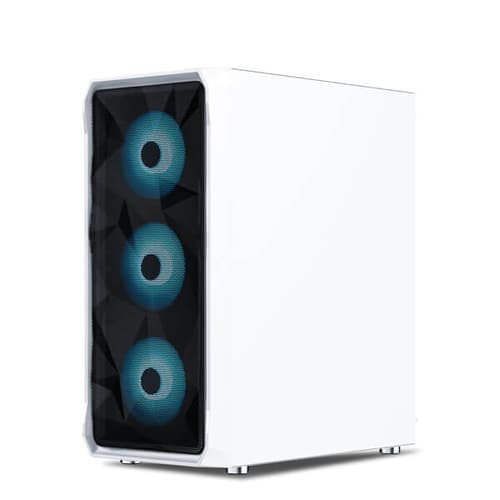Ant Esports ICE-112 Auto RGB White ATX Mid Tower Case