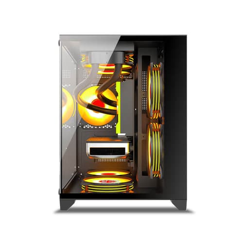 Ant Esports Crystal Z2 ARGB M-ATX Mid Tower Case