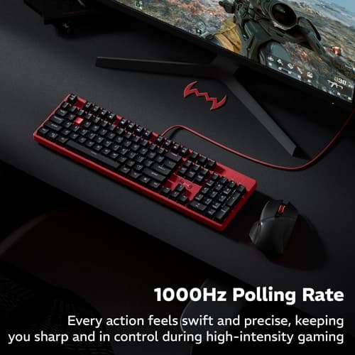 Dawg HighKEY 685 RGB Mechanical Gaming Keyboard with Blue Glacier Switches