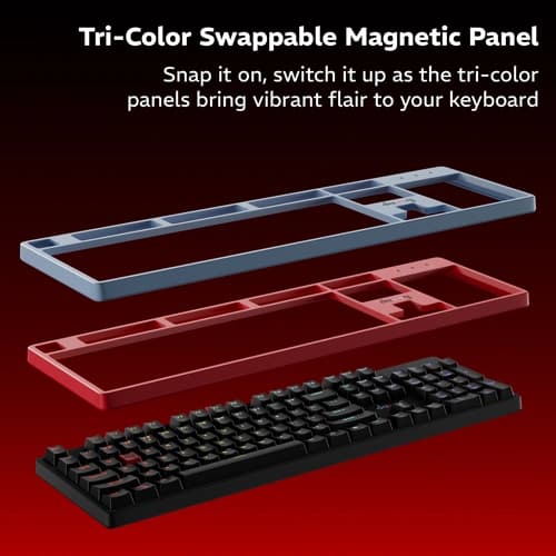 Dawg HighKEY 685 RGB Mechanical Gaming Keyboard with Blue Glacier Switches