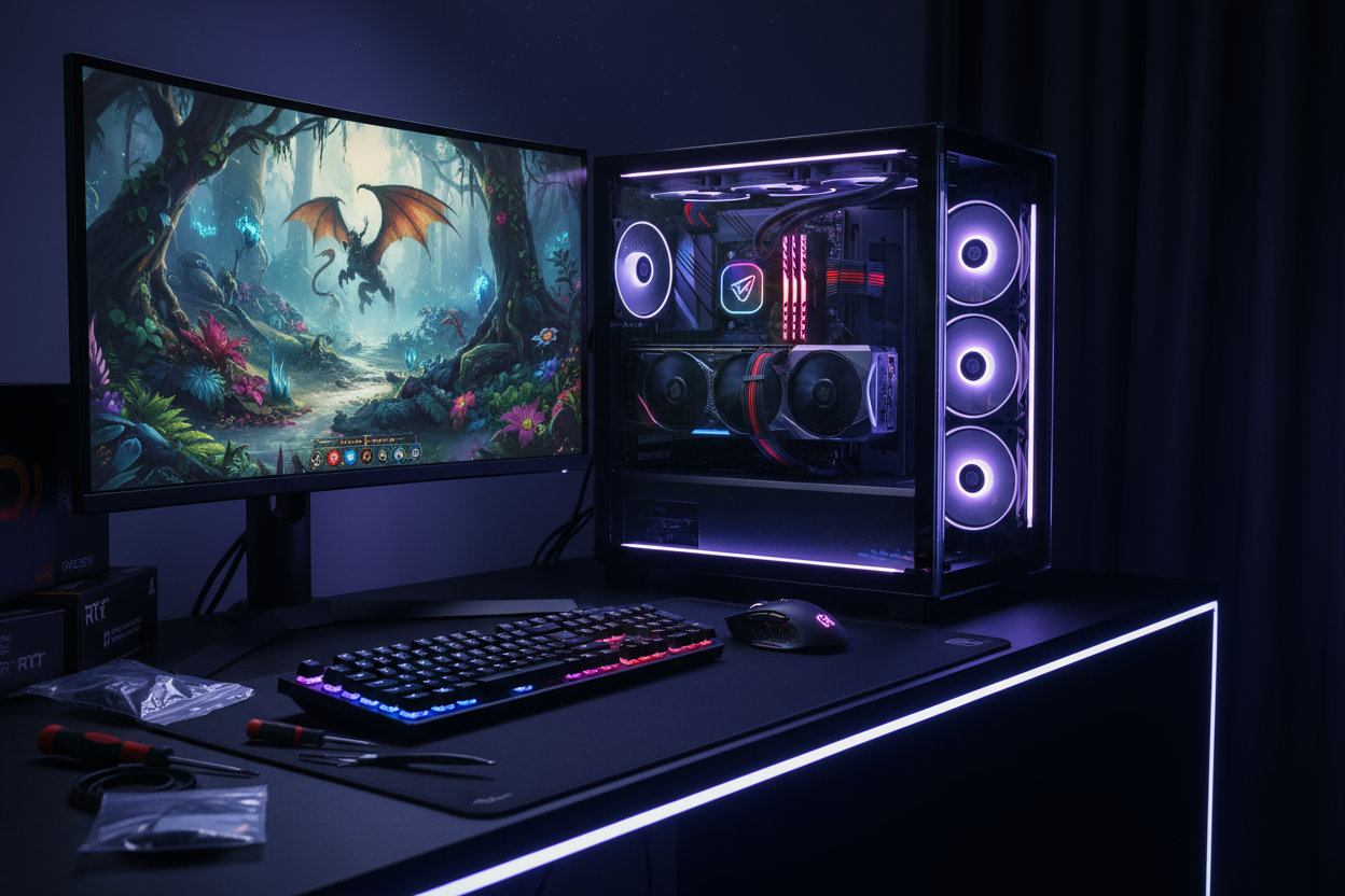 build your on gaming pc 